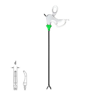 5 mm Instrumentos Laparoscópicos descartáveis Tesouras Laparoscópicas Curvas