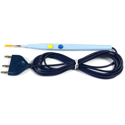 Material metálico médico de lápis de controlo eletrocirúrgico descartável de elevado isolamento