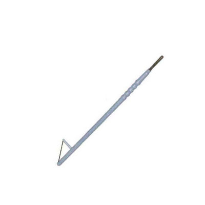 Forma triangular do elétrodo do fio de tungstênio